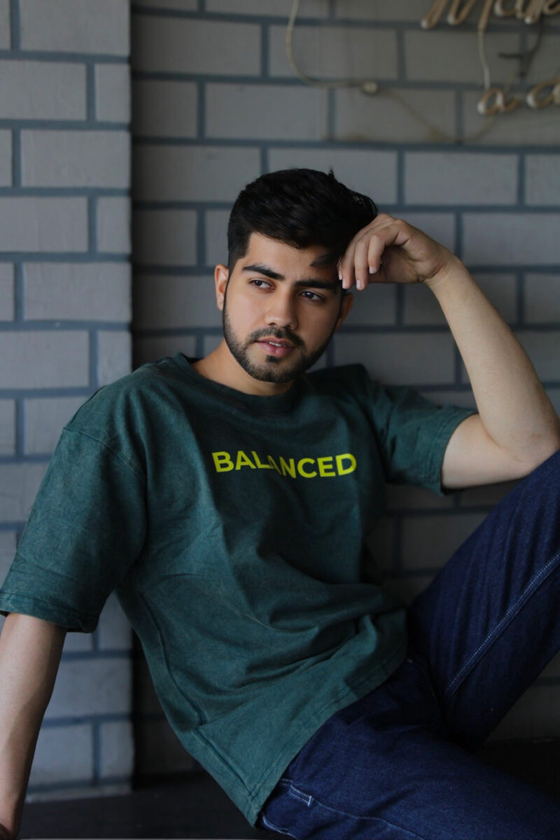 Wottowear Oversized Unisex Acid Wash T-Shirt | 100% Cotton | 240 GSM