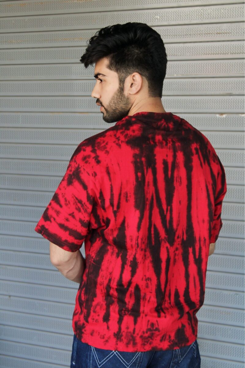 Wottowear Oversized Unisex Tie & Dye T-Shirt – 100% Cotton | 240 GSM